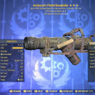 Aristocrat 2535 Broadsider 