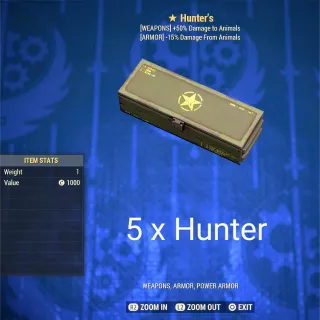 5 x Hunter Mod Box 