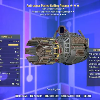 AAE35 Full Moded Gatling Plasma 