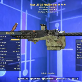 Q2535 .50 Cal Machine Gun 