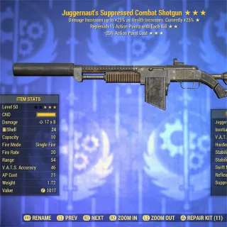 Juggernaut RAP 25 Combat Shotgun 