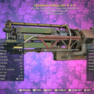 Executioner DWA RW NU Gatling 