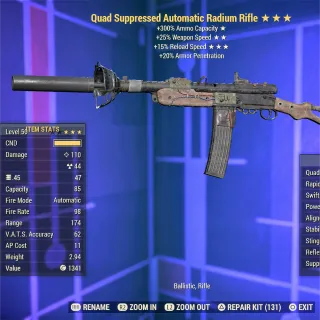 QFFR FR Radium Rifle 