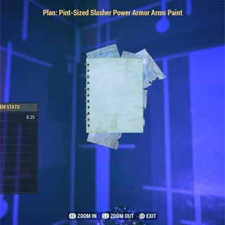 New Plan: Pint-Sized Slasher Power Armor Arms Paint