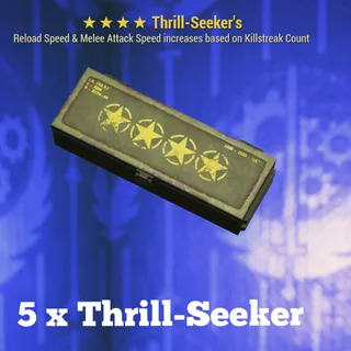 5  x New  Thrill-Seeker Mod box  