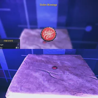 Stolen Winnings Visible Misc Item 