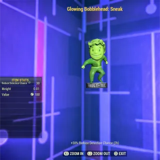 Glowing Bobblehead Sneak 
