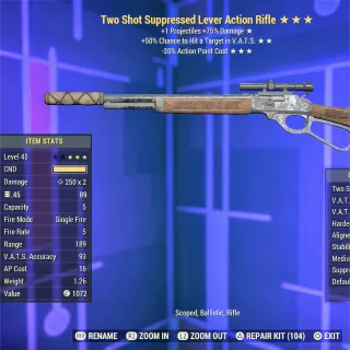 TS VHC 35 Lever Rifle 