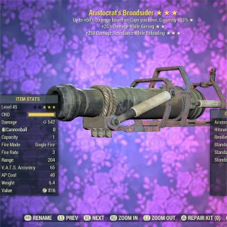 Aristocrat DWA 500 Broadsider 