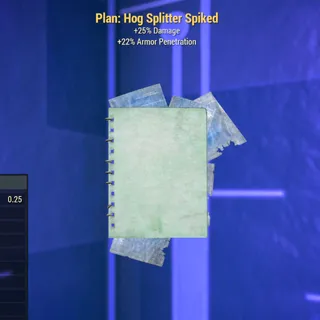 New Plan : Hog Splitter Spiked   