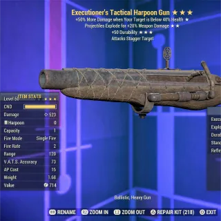 EE Durability Harpoon Gun 