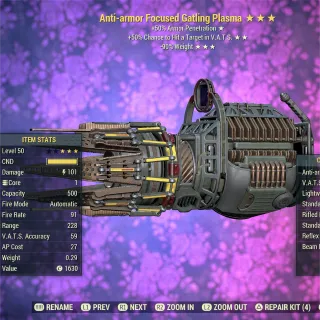 Anti-Armor VHC RW Gatling Plasma 