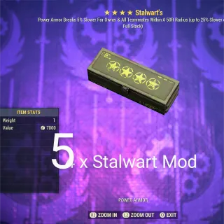 5 x Stalwart Mod Box