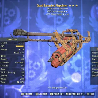Quad LD FR Flamer 
