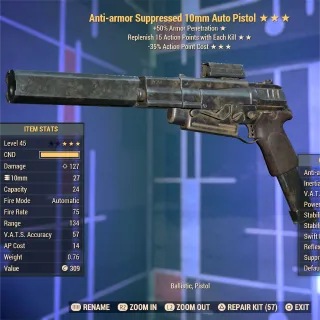 AA RAP 35 10mm Pistol 