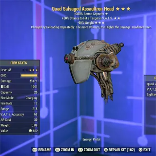 Quad VHC RW Assaultron Head 