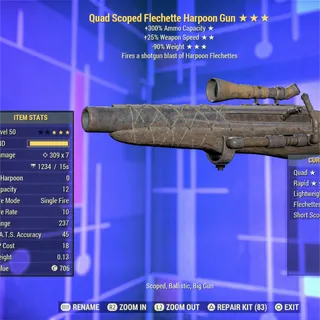 QFFR RW Harpoon Gun 