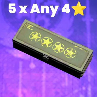 5 x Any 4 Star Mod Box 