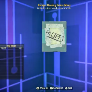 Recipe: Healing Salve Mire 