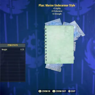 Plan: Marine Underarmor Style NEW