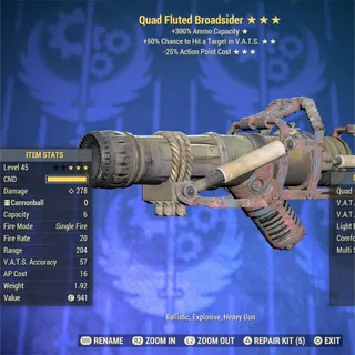 Quad VHC 35 Broadsider 