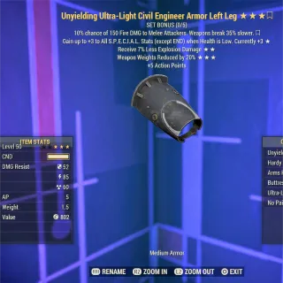 Unyielding 7LED WWR CEA LL