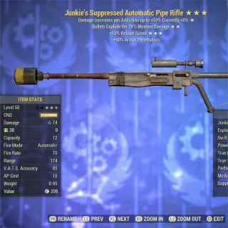 JE FR Automatic Pipe Rifle 