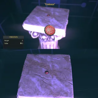 Evidence DISPLAYABLE MISC item