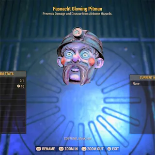 NEW Fasnacht Glowing Pitman 