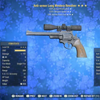 AA2525 Western Revolver 