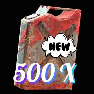 500 X NEW Working Raid Fuel Canister  