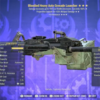 BE 3E Auto Grenade Launcher AGL 