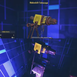 Makeshift Telescope Visible Misc item