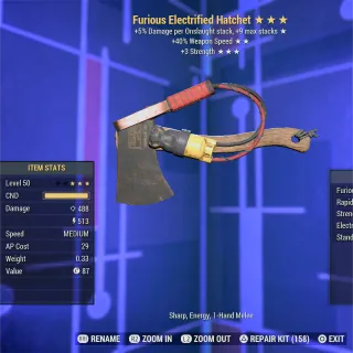Furious SSS Hatchet 