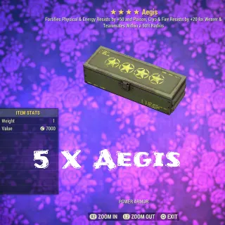 5 x Aegis Mod Box 