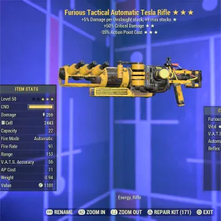 F5035 Tesla Rifle  