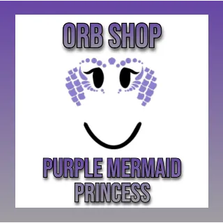 Purple Mermaid Princess