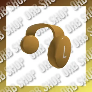 Gold Clockwork Headphones (GCWHP)