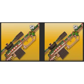 2x SI FE Gingerbread