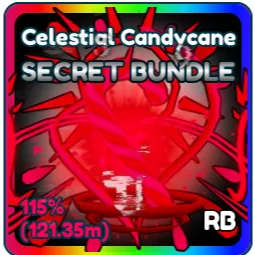Rainbow Celestial Candycane