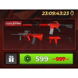 BloxStrike | Anodized Red Bundle