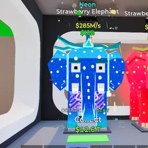 STRAWBERRY ELEPHANT NEON