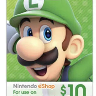 INSTANT $10.00 Nintendo eShop SAFE!