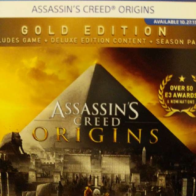 assassin's creed origins gold edition ps4