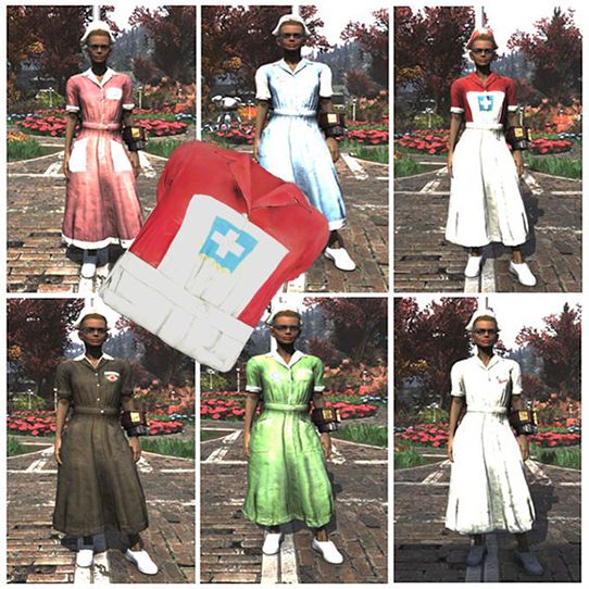 Apparel 6 Asylum Nurse Uniforms Game Items Gameflip