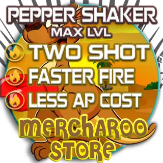 TWO SHOT Pepper Shaker 🔫