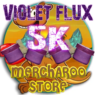 🎯⏰ 5,000 Violet FLUX