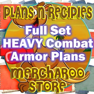 Full Set Heavy Combat Armor Plans