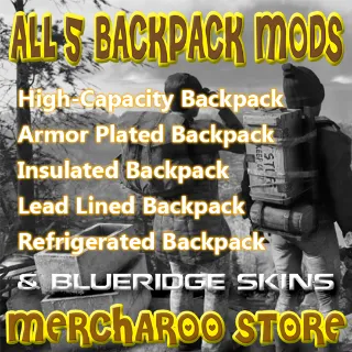 Backpack mods