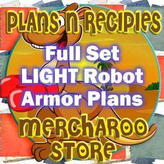 Full Set Light Robot Armor Plans